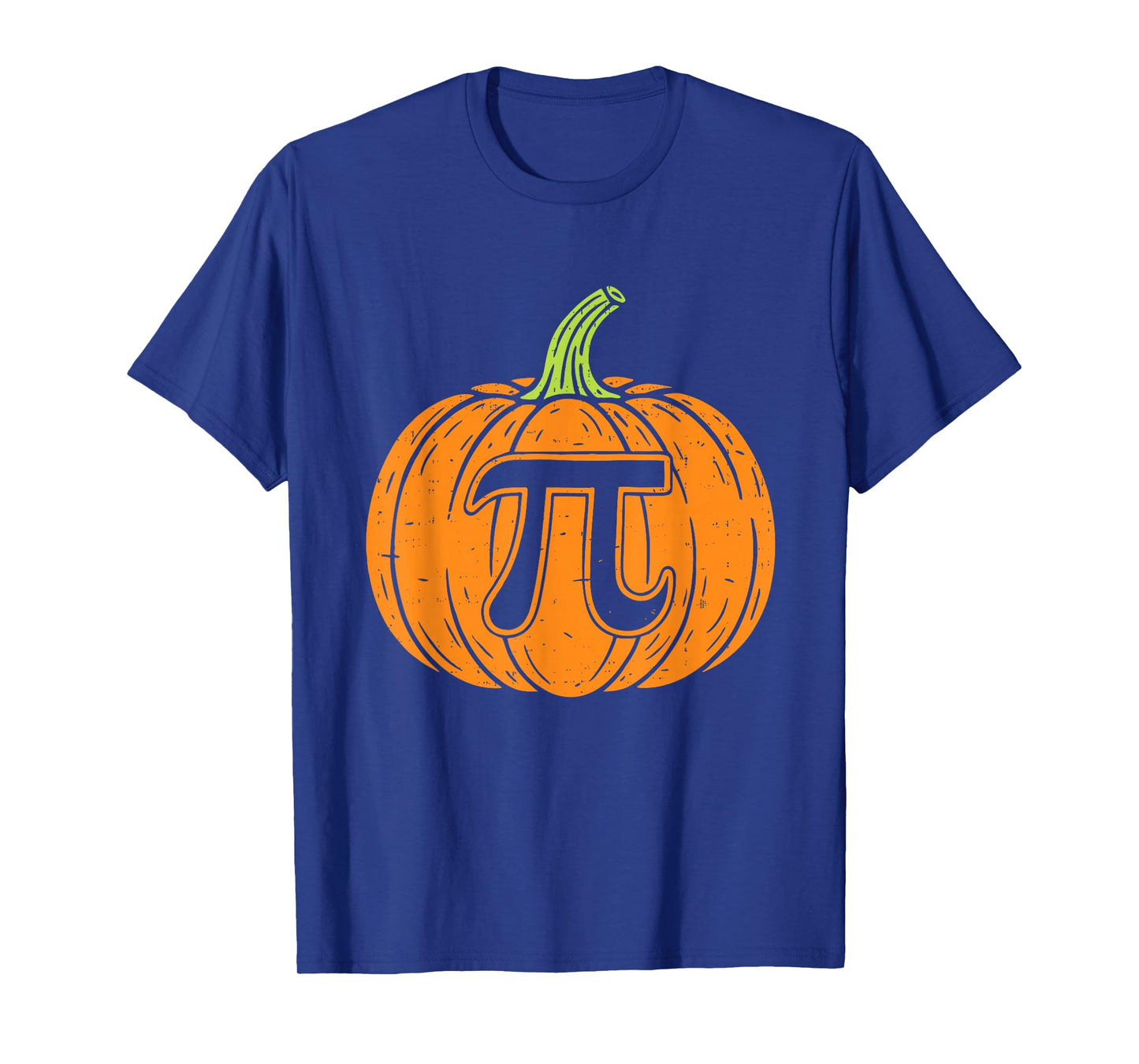 Pumpkin Pi Symbol Funny Math Nerd Spooky Halloween Pi Day T-Shirt