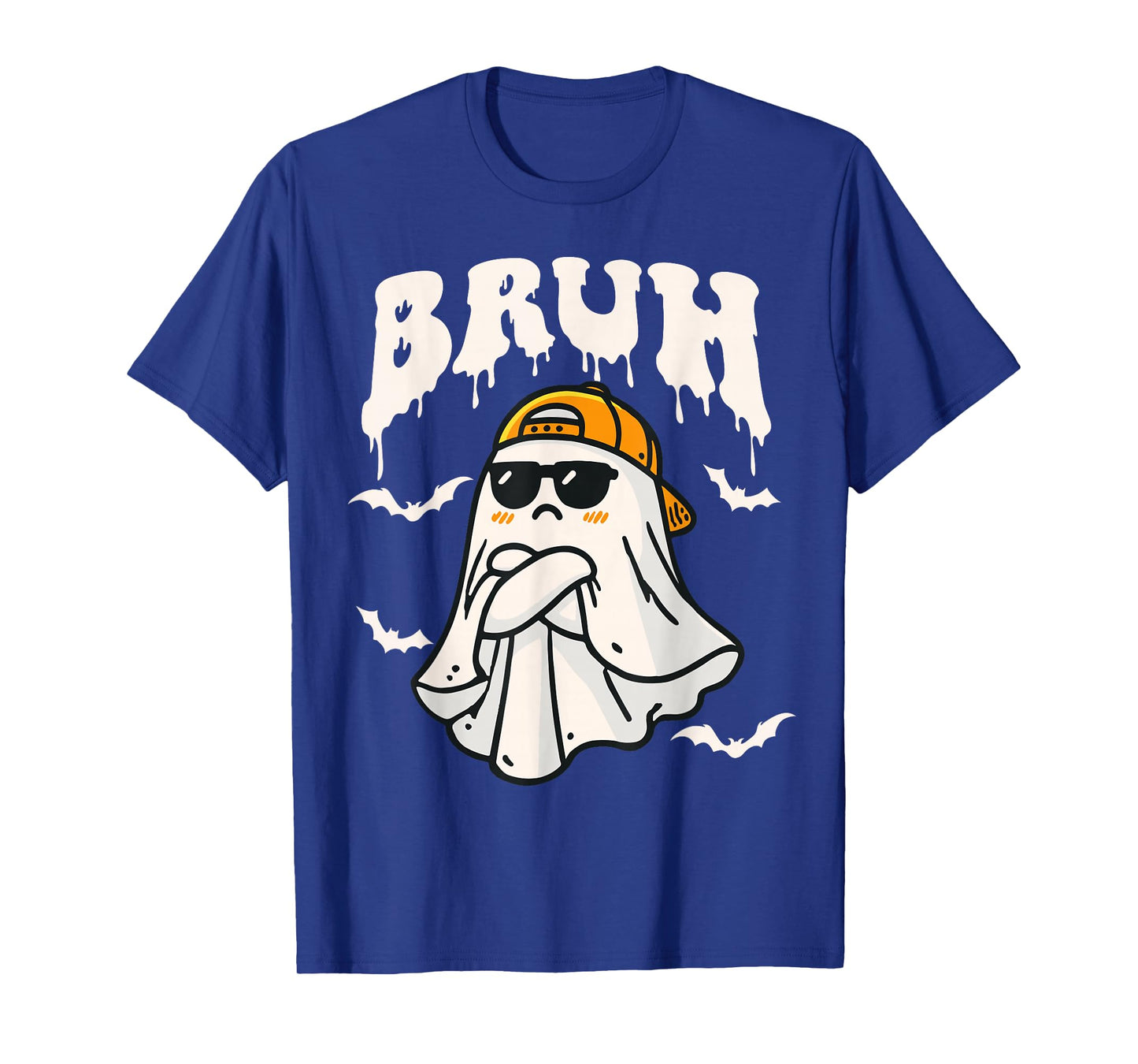 Halloween Bruh Cute Funny Ghost Boo Spirit Halloween Bruh T-Shirt