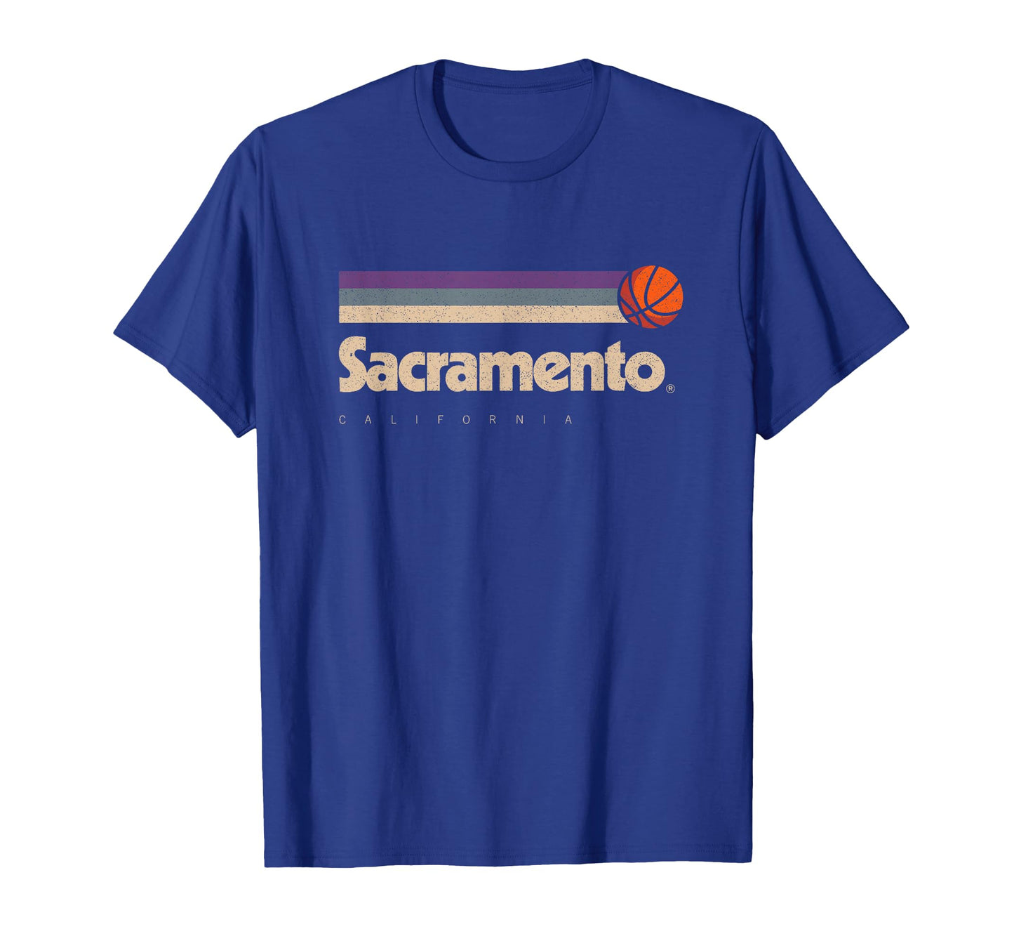 Sacramento Basketball B-Ball City California Sacramento T-Shirt