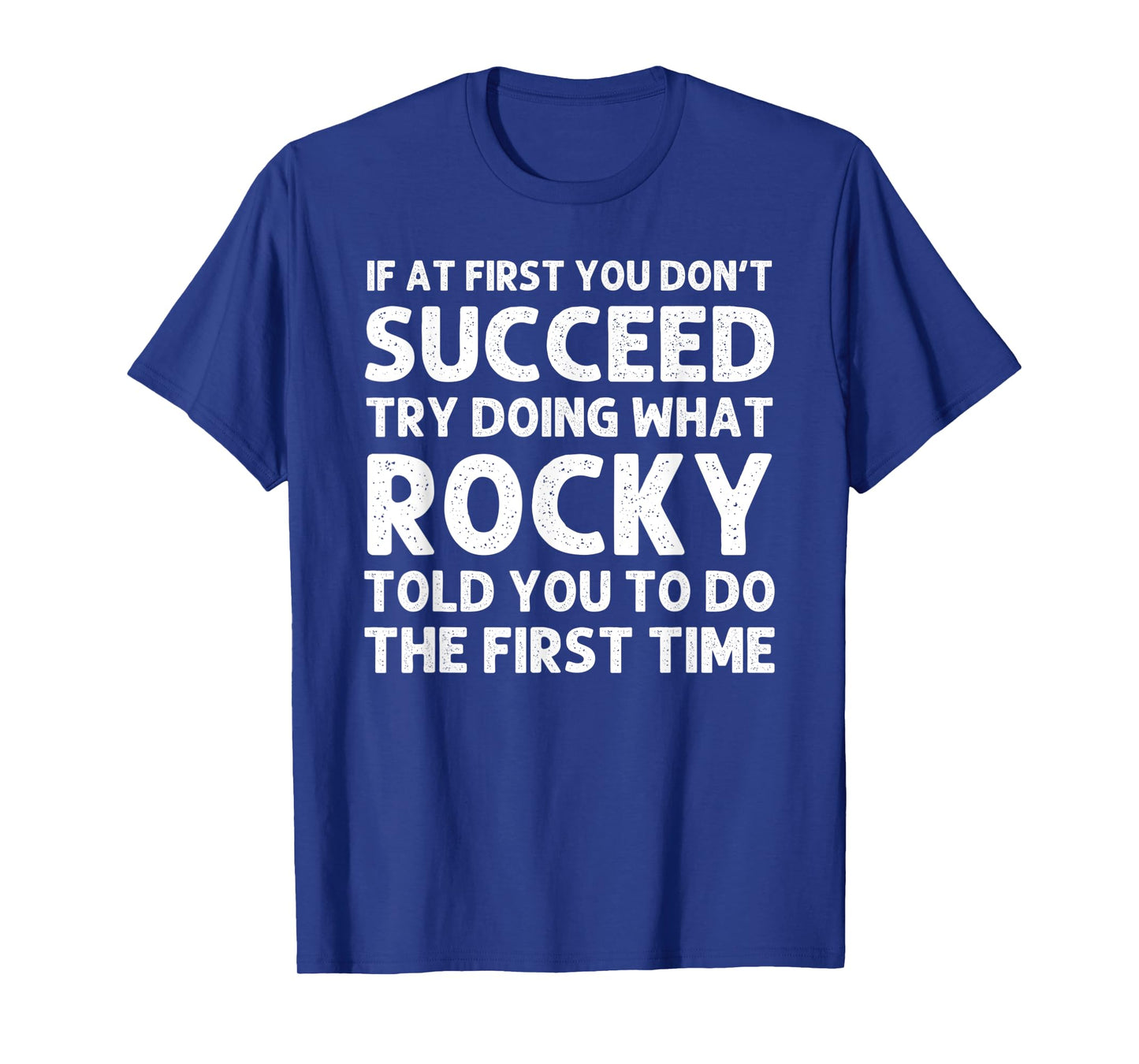 ROCKY Gift Name Personalized Birthday Funny Christmas Joke T-Shirt