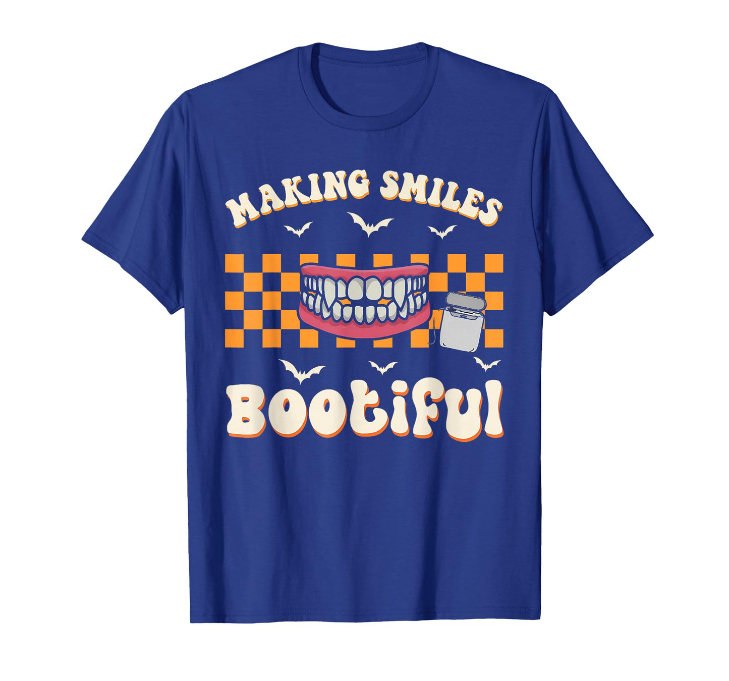 Making Smiles Bootiful Halloween Ghost Dentist Dental T-Shirt
