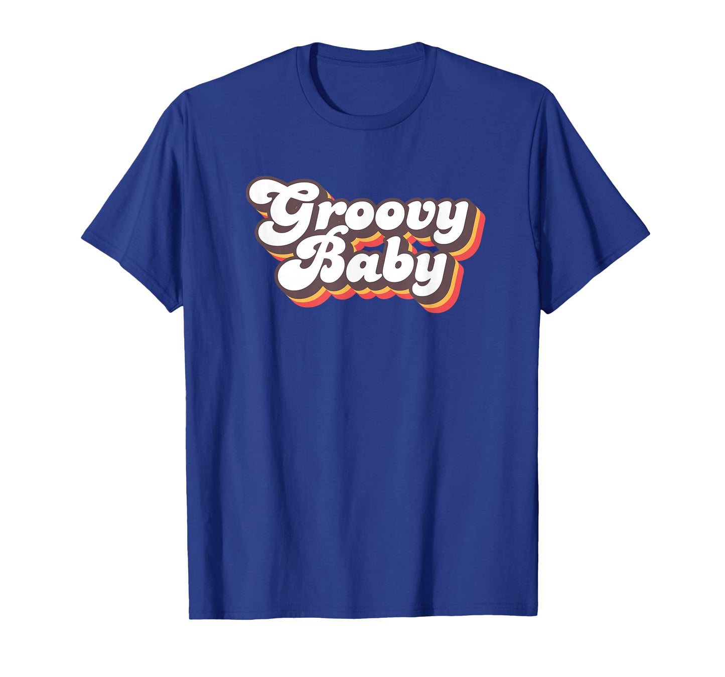 Retro Seventies Style Groovy Baby 70s Fancy Dress T-Shirt