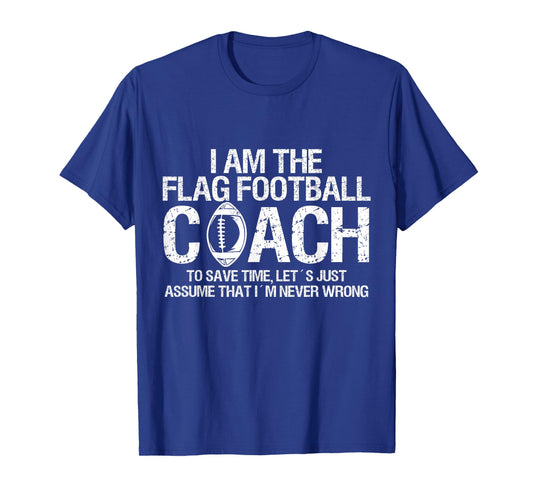 Flag Football Coach T-Shirt