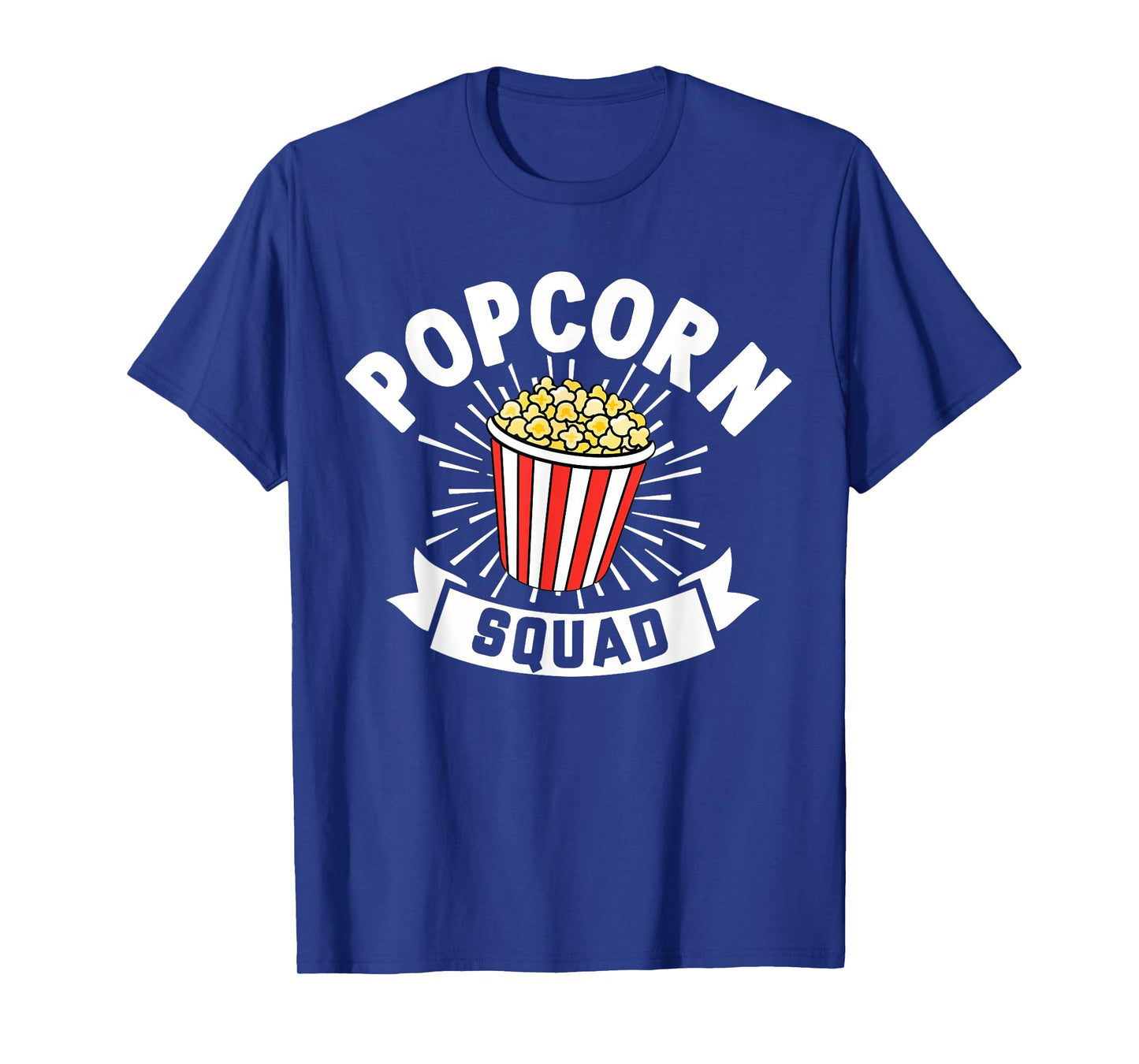 Popcorn Squad Funny Matching For Girls Cinema Movie Night T-Shirt