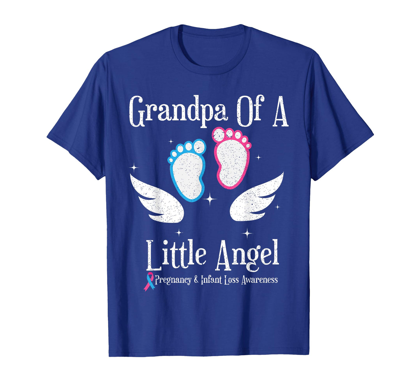Grandpa Of A Little Angel Pregnancy and Infant Loss t-Shirt T-Shirt