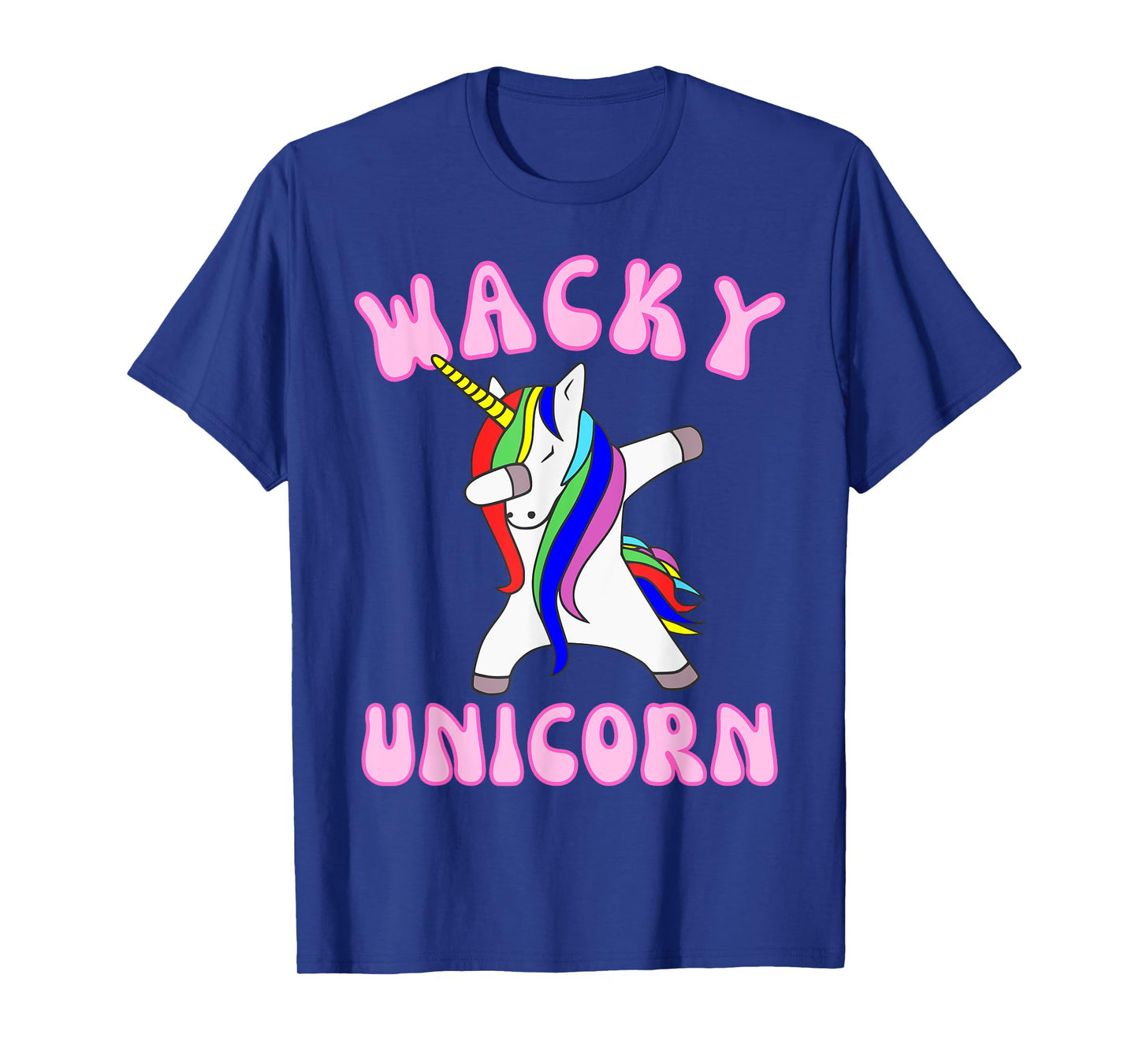 Classic Wacky Unicorn Shirt. Dabbing Funny Unicorn T-Shirt