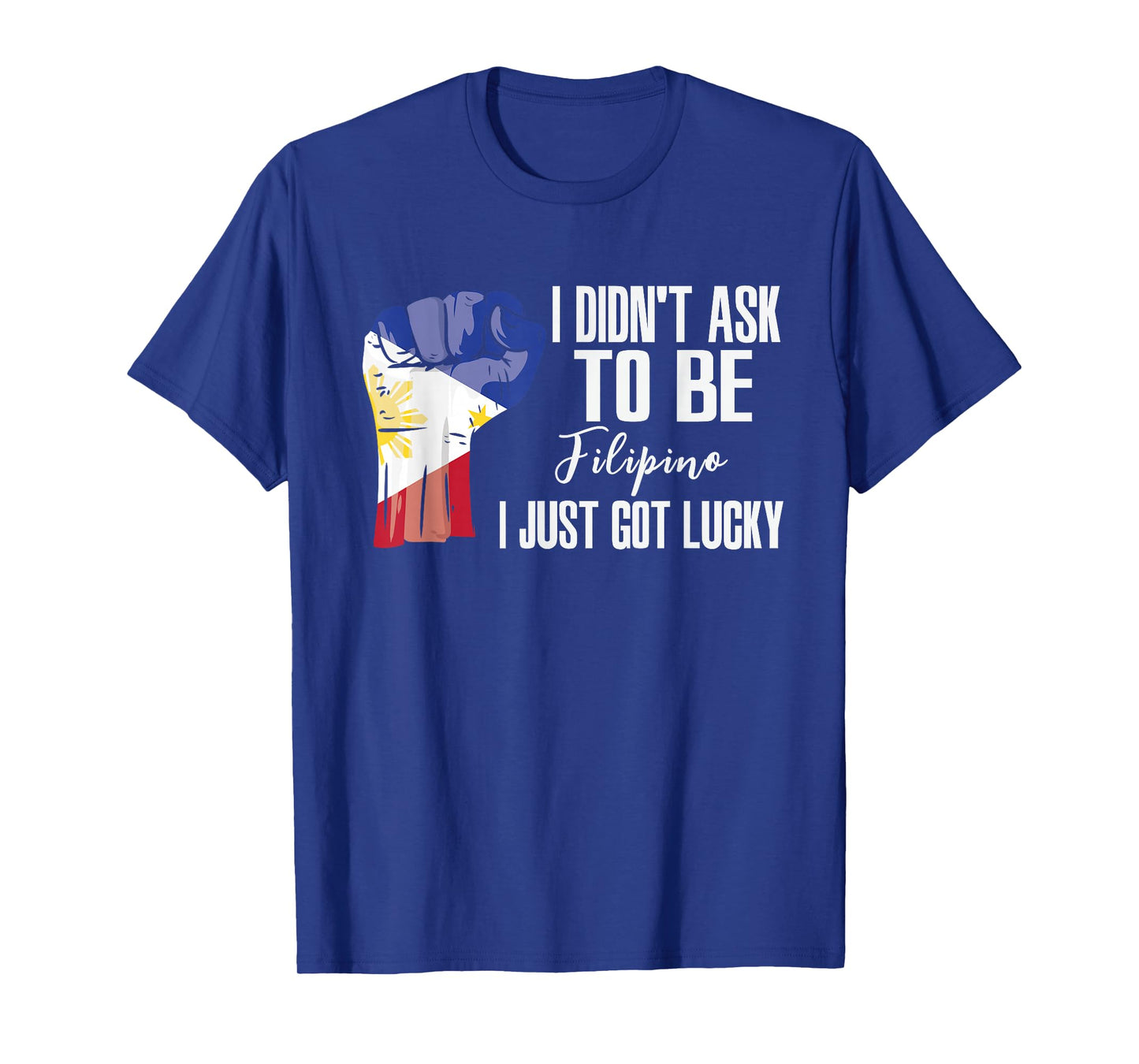 Filipino Philippines Flag Grown Filipino Roots Patriot T-Shirt