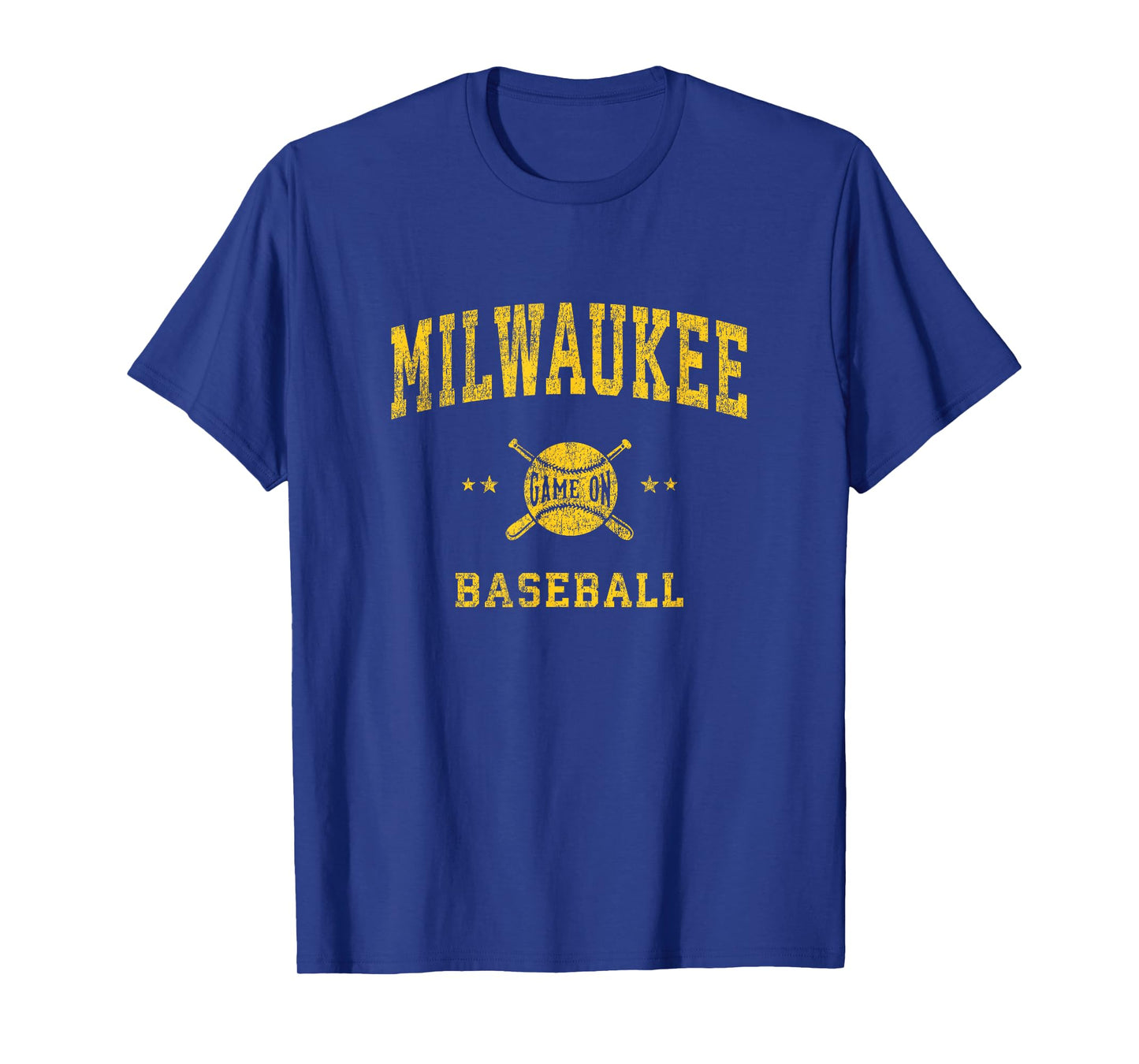 Milwaukee Vintage Baseball Throwback Retro Design T-Shirt