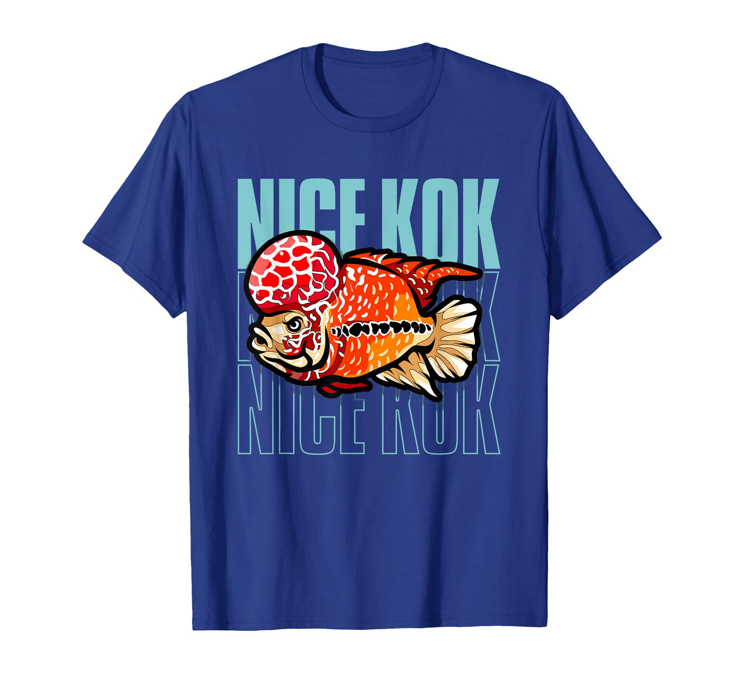 Nice Kok Funny Flowerhorn Cichlid Fish Keeper T-Shirt
