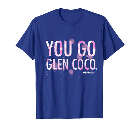 Mean Girls You Go Glen Coco Watercolor Graphic T-Shirt T-Shirt