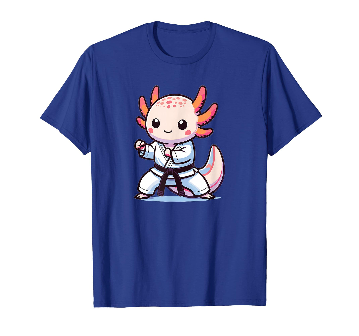 Sports Axolotls Martial Arts Karate Axolotl T-Shirt