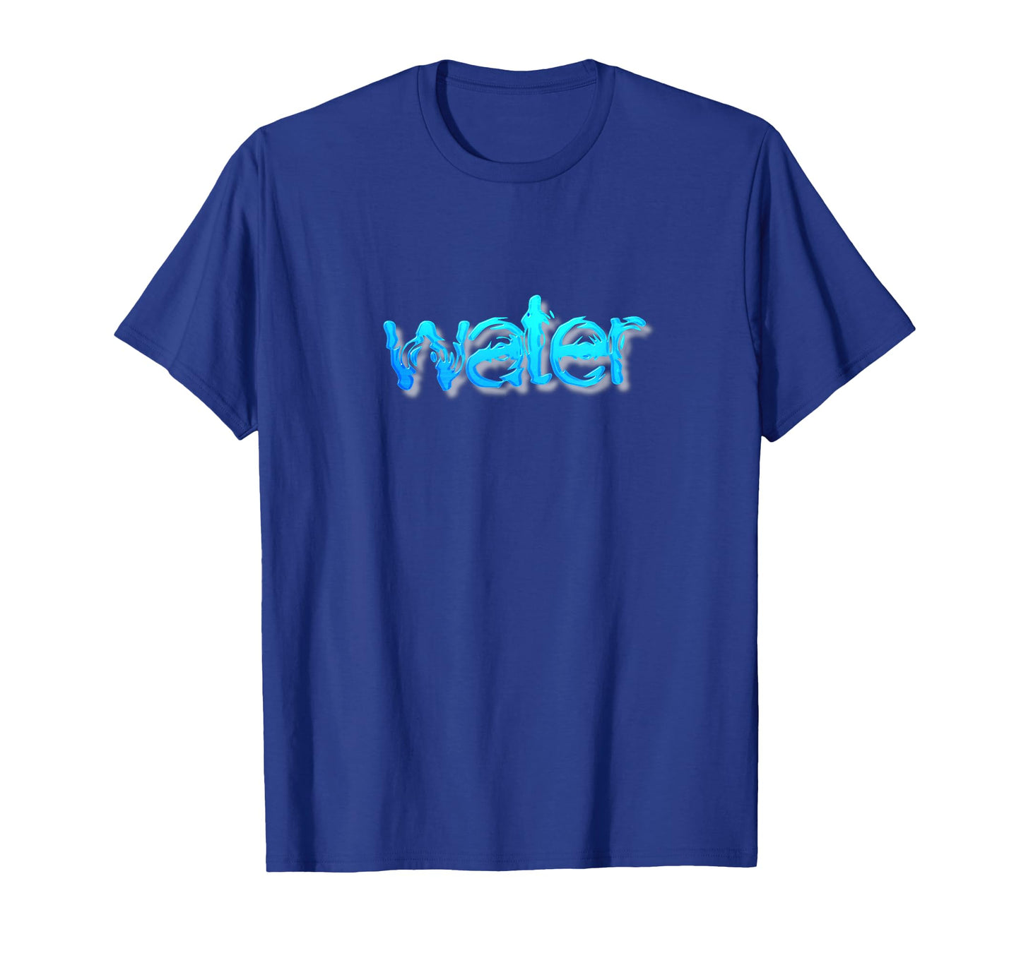Water Funny Party Costume Elements Couple Matching T-Shirt