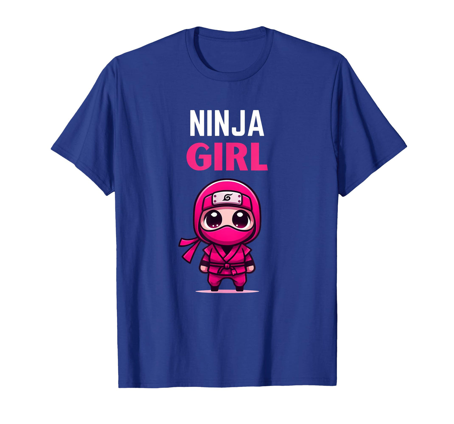 Birthday Ninja Girl Cute Kids Ninja T-Shirt