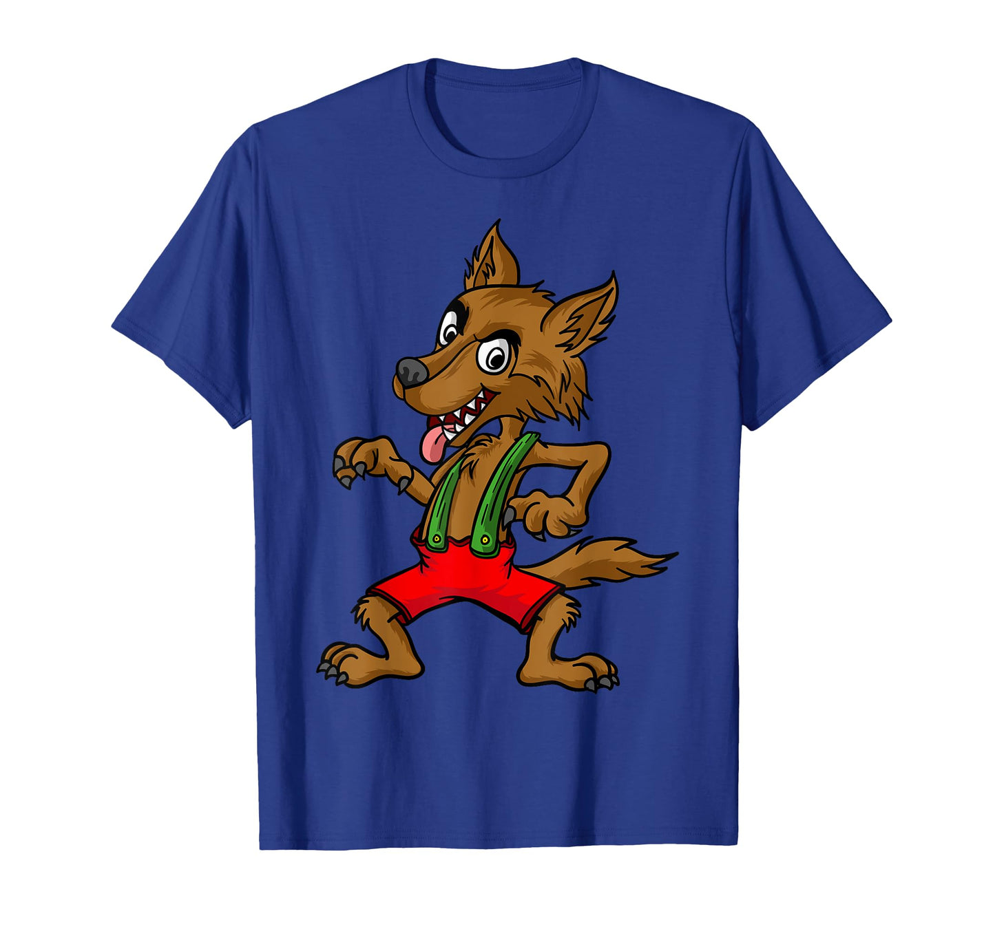 Three Pigs Lazy Halloween Costume - Bad Wolf T-Shirt