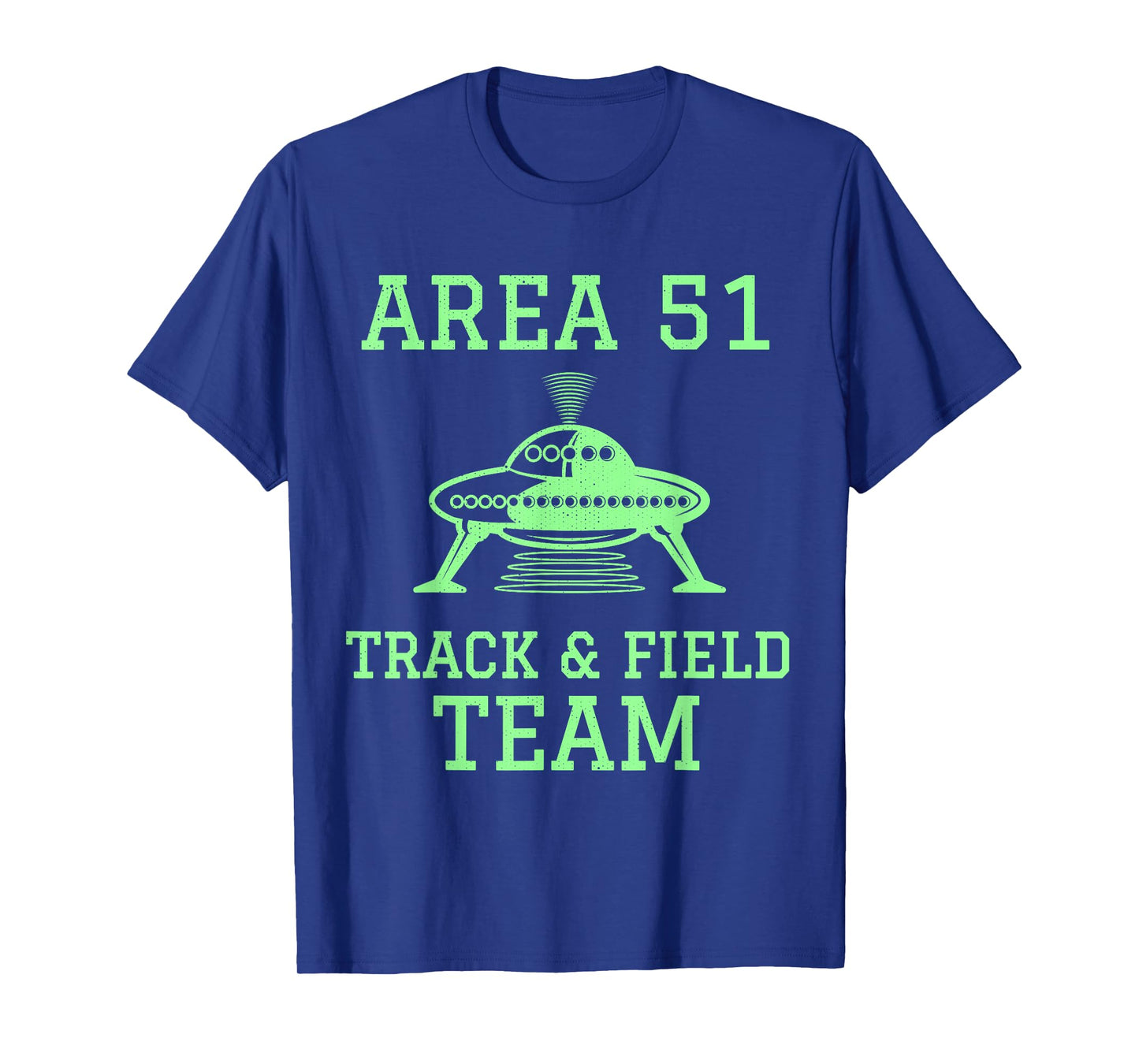 Funny Area 51 Track and Field Team Storm Runners UFO T-Shirt