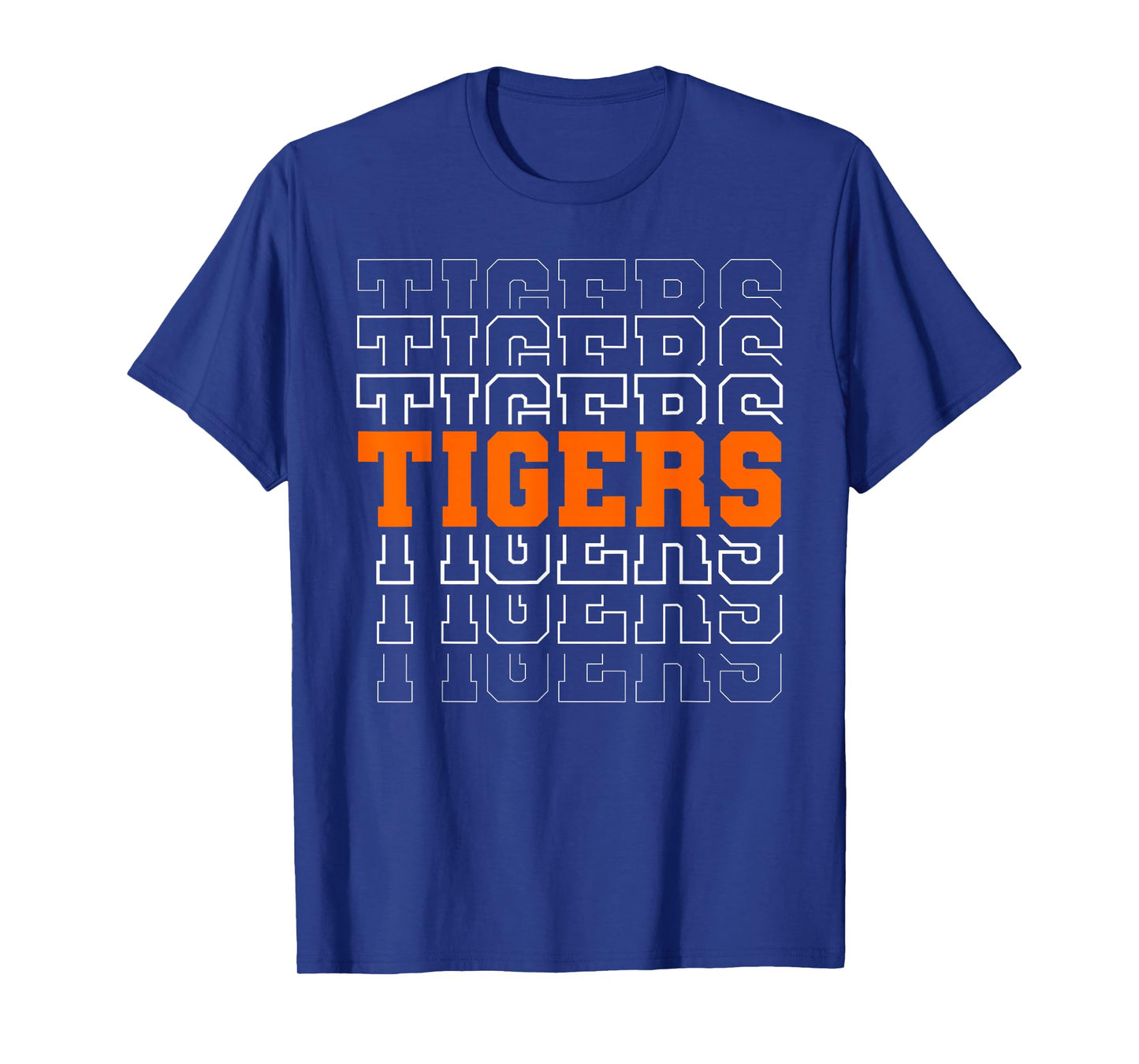 Vintage Tigers School Sports Name for Men Women Kids T-Shirt