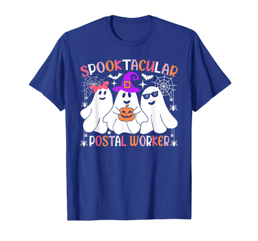 Spooktacular Postal Worker Funny Halloween Costume T-Shirt