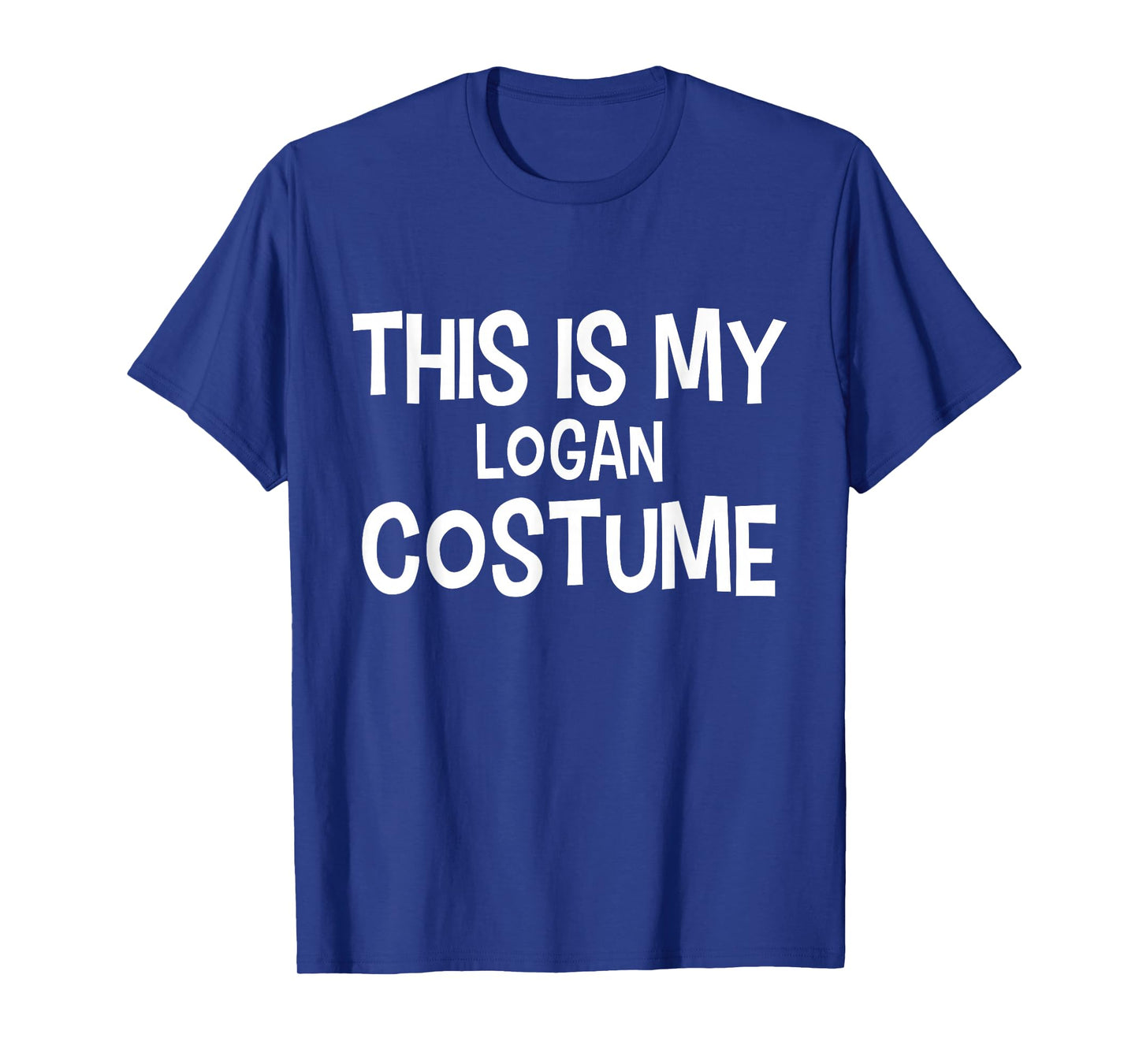 This is my LOGAN Costume Halloween Simple Costume T-Shirt