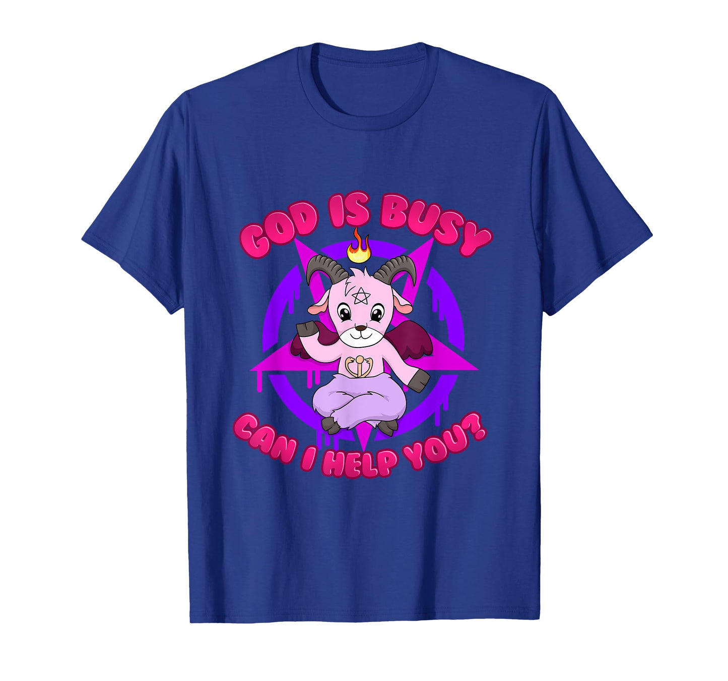 God is Busy Can I Help You? T-Shirt