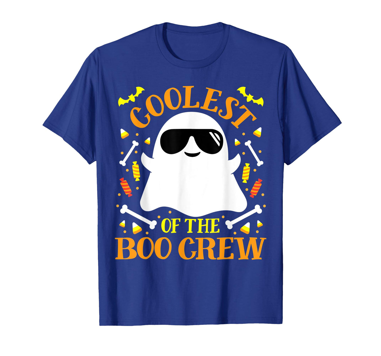 Coolest Boo Crew Ghost Matching Funny Set Boy Girl Halloween T-Shirt