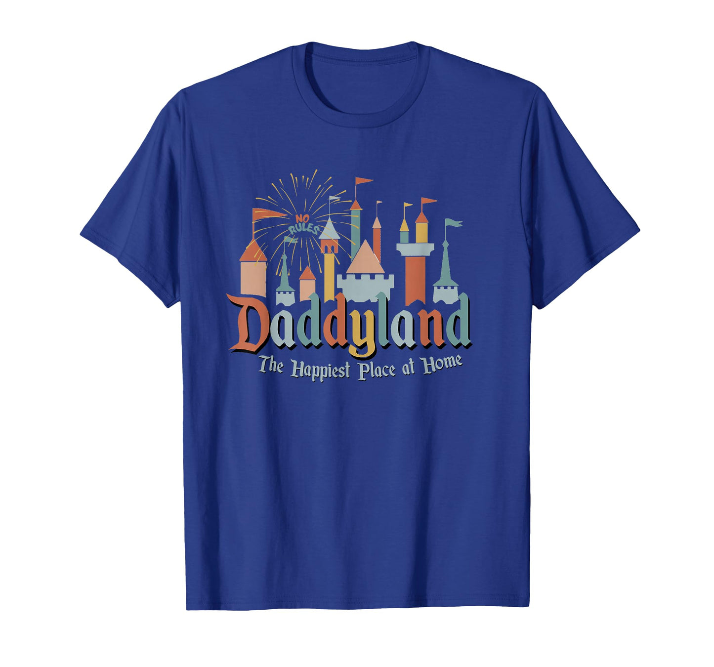 Funny Father's Day T-Shirt Daddyland Papa Dad Gift T-Shirt