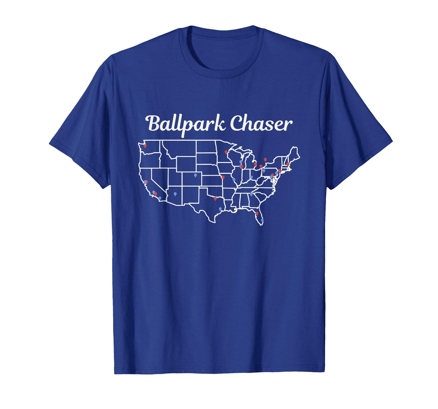 Ballpark Chaser | Baseball Stadiums Bucket List T-Shirt