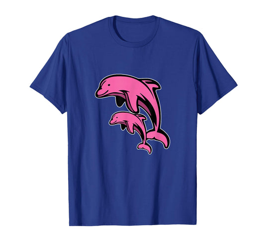 Pink Dolphin Animal Ocean Tshirt T-Shirt