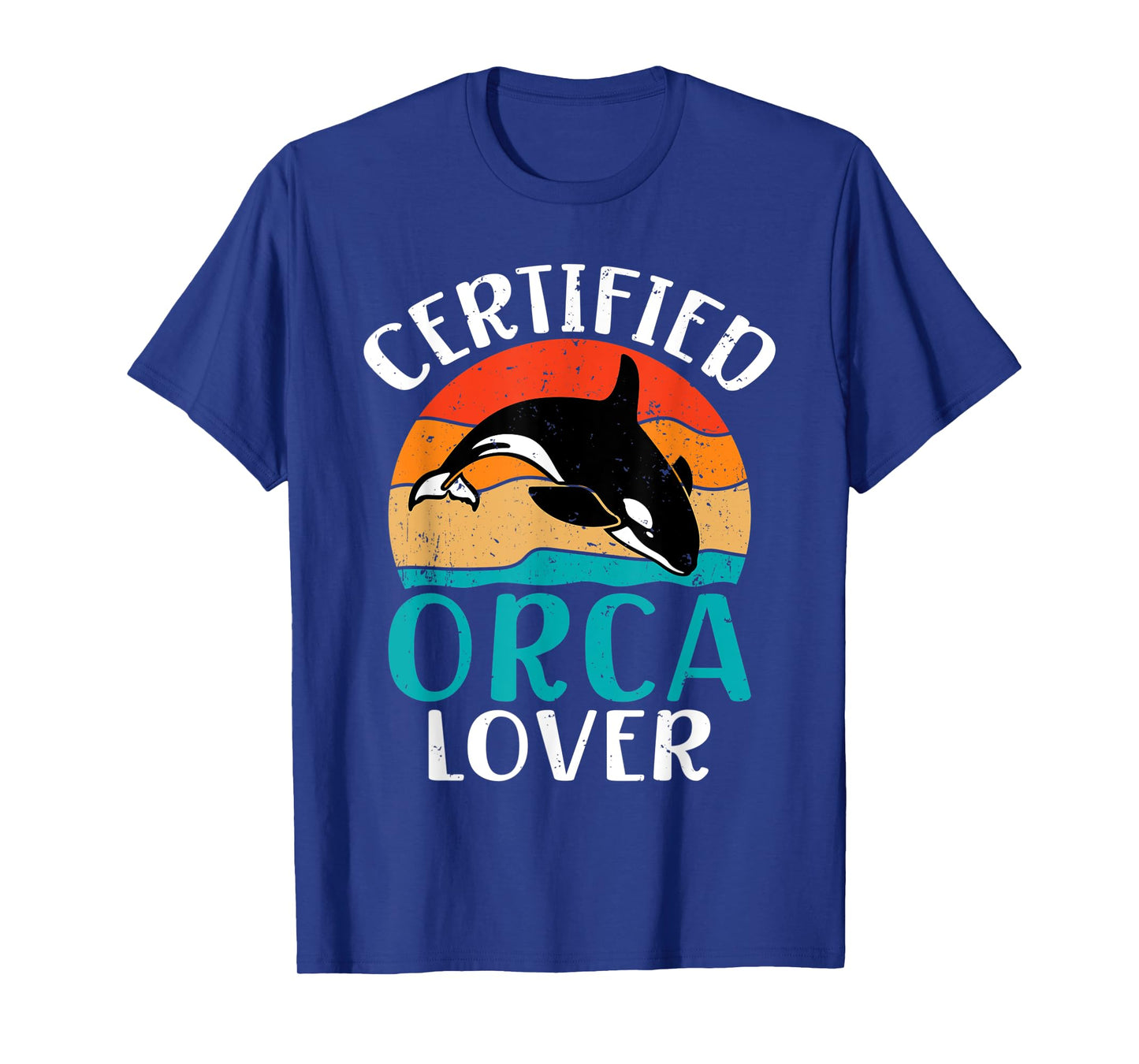 Certified Orca Lover Orca Whale T-Shirt