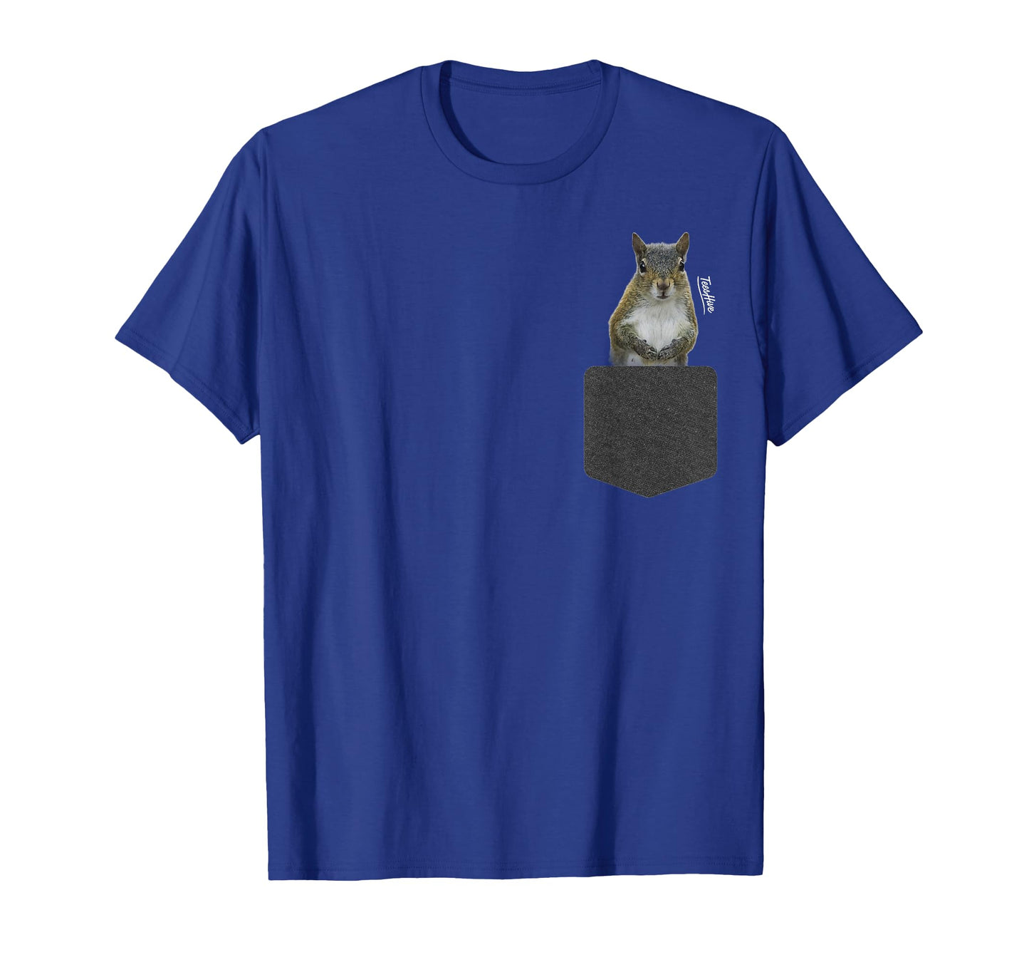 Squirrel In Pocket - Squirrel Lover Themed T-Shirt