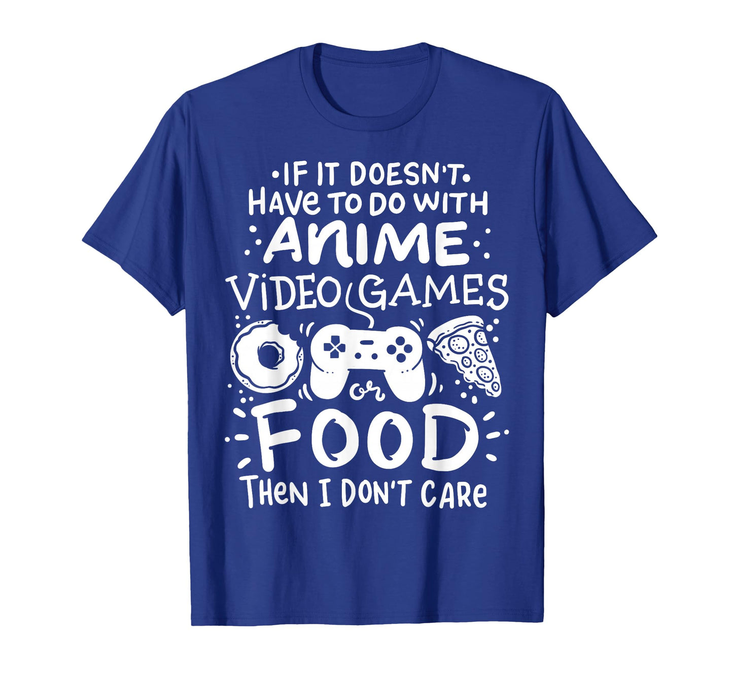 Anime Video Games Gamer Food Gift T-Shirt