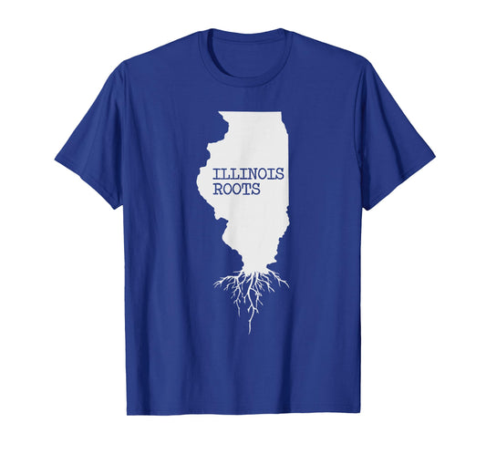 Illinois Roots State Map Gift T-Shirt