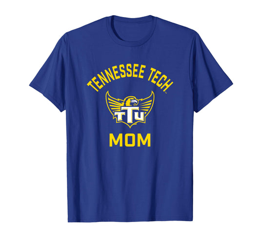 Tennessee Tech Golden Eagles Arched Mom T-Shirt