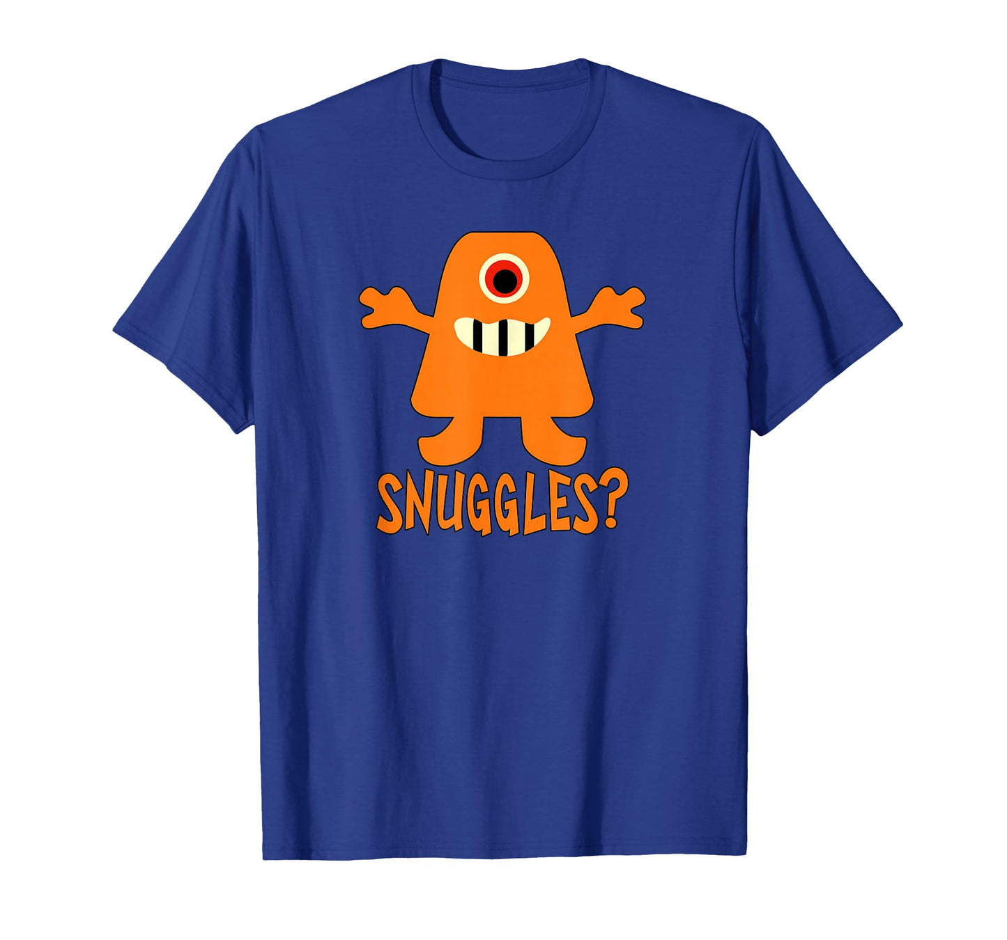Snuggles with Cute Orange Monster T-Shirt