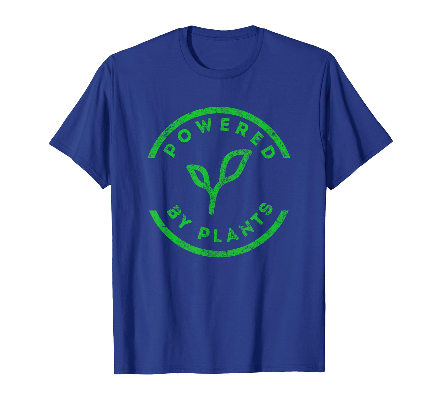 Powered By Plants T-Shirt Vegan Workout Shirt T-Shirt