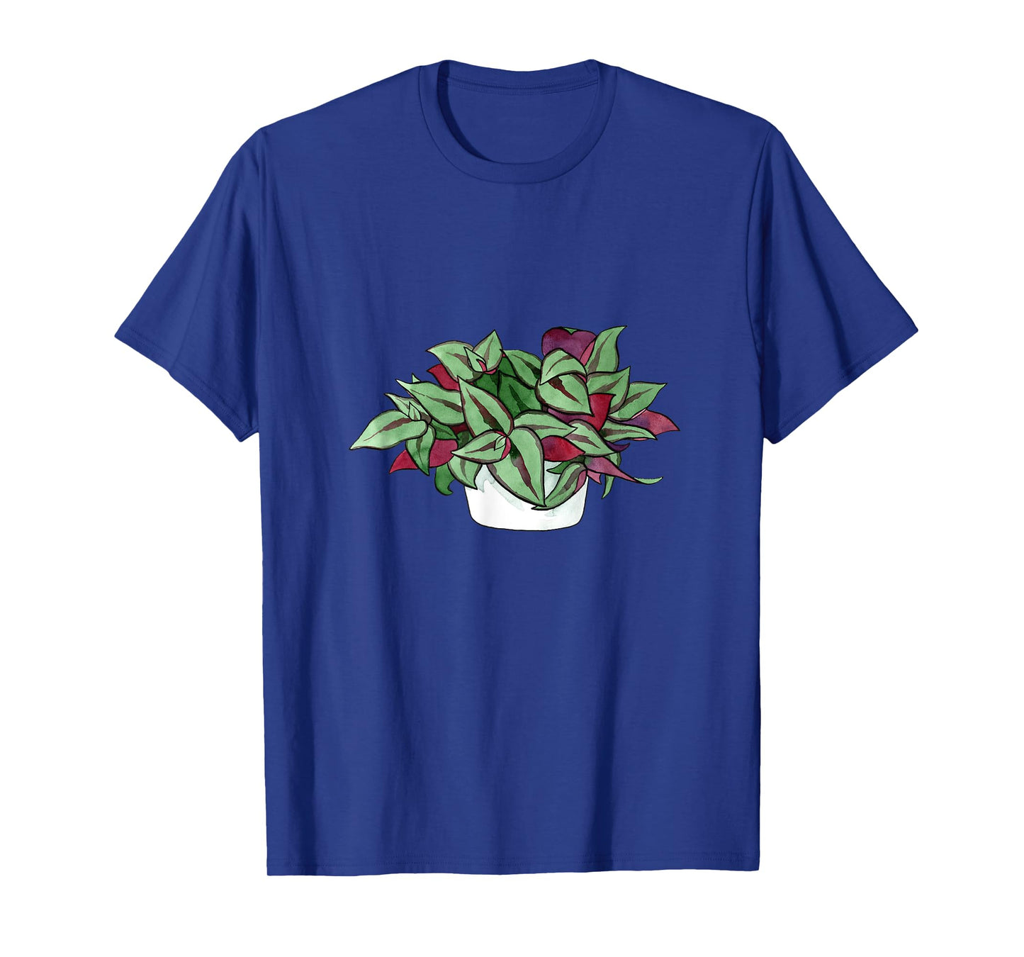 Wandering Jew Plant House Purple Heart Secretia Queen T-Shirt