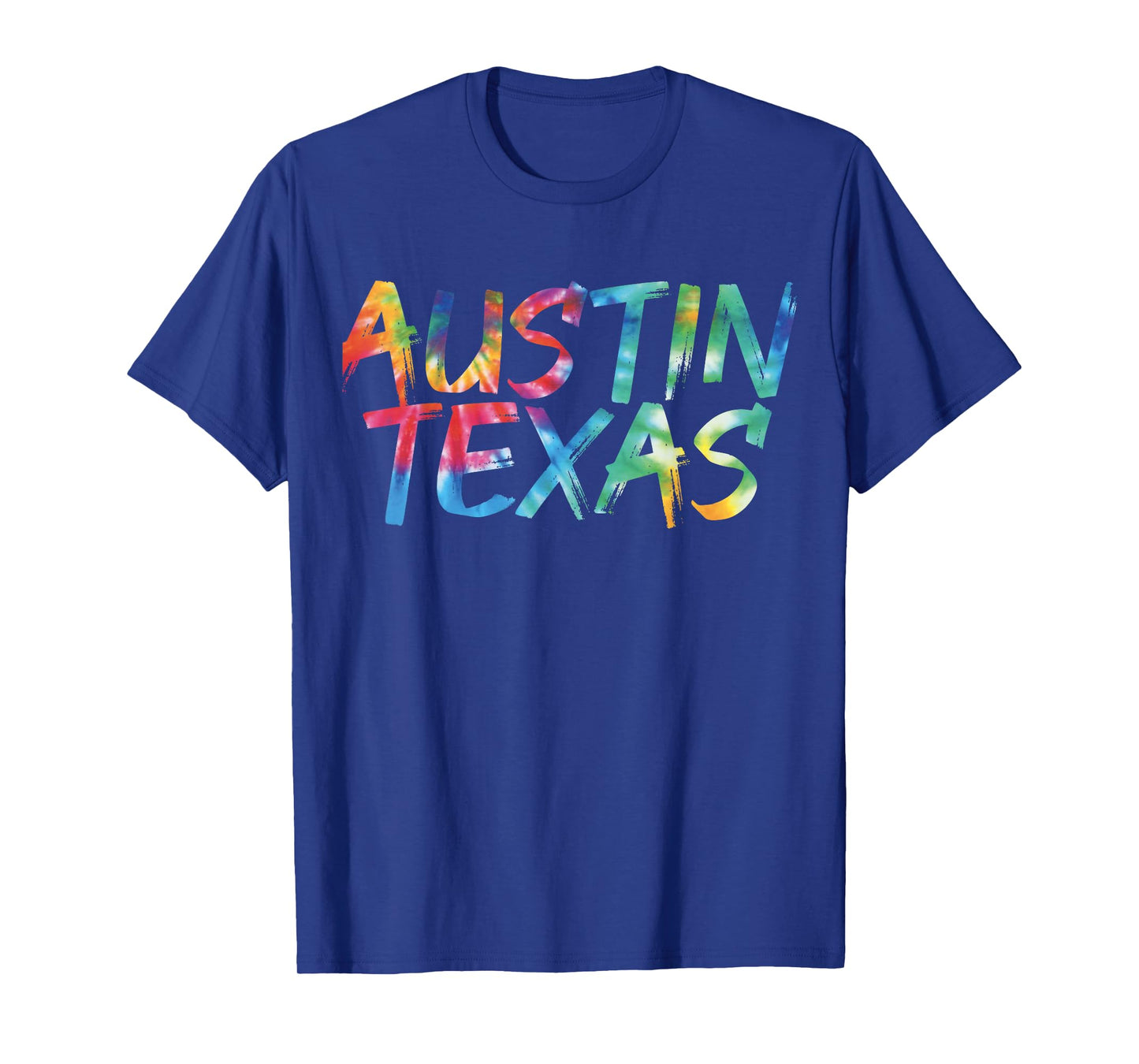 Austin Texas Tie Dye Awesome Vintage Inspired Streetwear T-Shirt