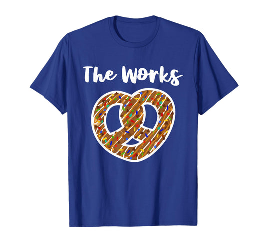 Pretzel The Works Chocolate Covered Sprinkles Everything T-Shirt