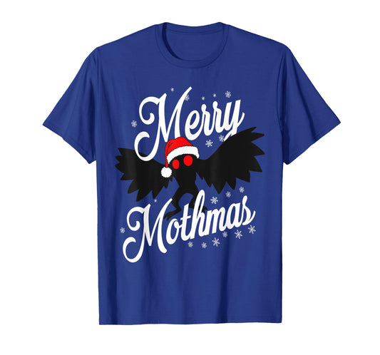 Merry Mothmas Santa Mothman Cute Mothman Christmas Pajama T-Shirt