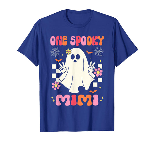 One Spooky Mimi Matching Family Halloween Costumes T-Shirt