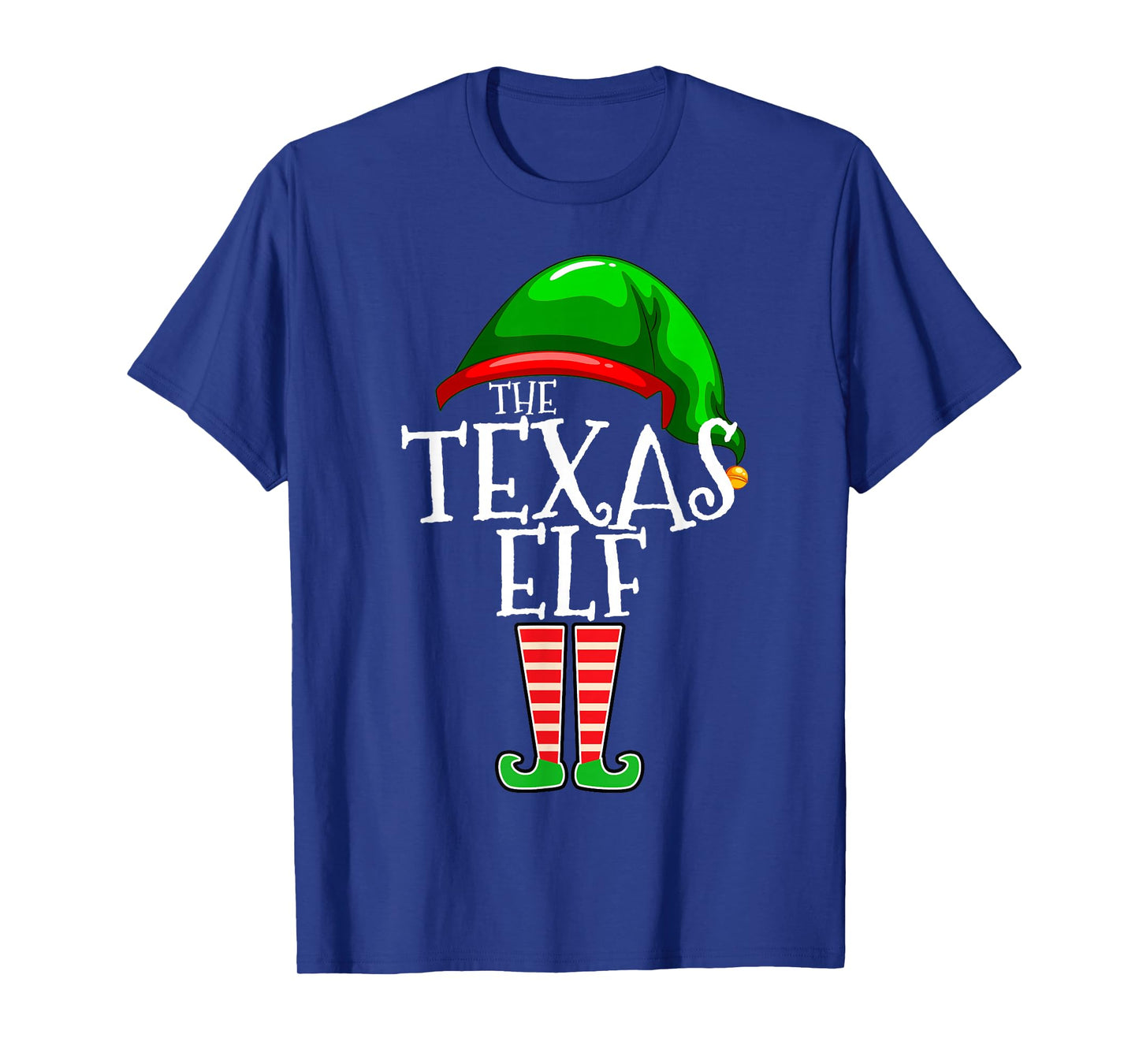 Texas Elf Group Matching Family Christmas Gift Costume Set T-Shirt