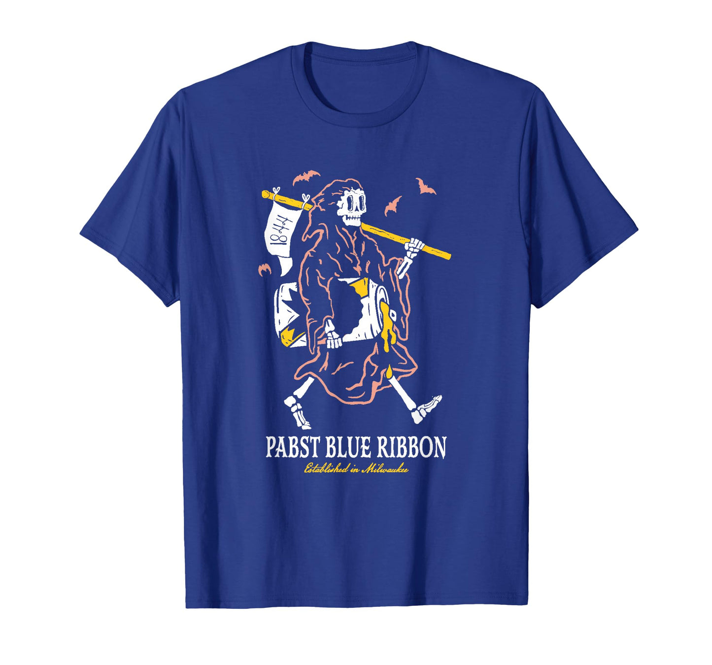 Pabst Blue Ribbon Pastel Reaper T-Shirt
