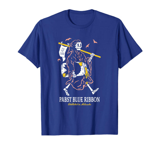 Pabst Blue Ribbon Pastel Reaper T-Shirt