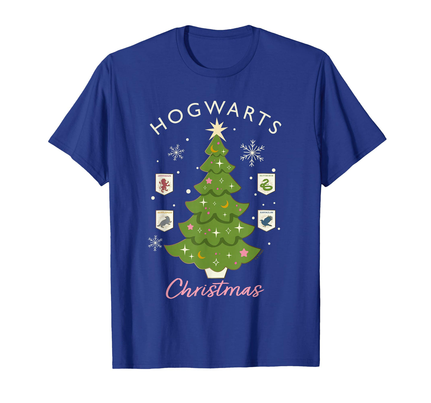Harry Potter Hogwarts Christmas Tree T-Shirt