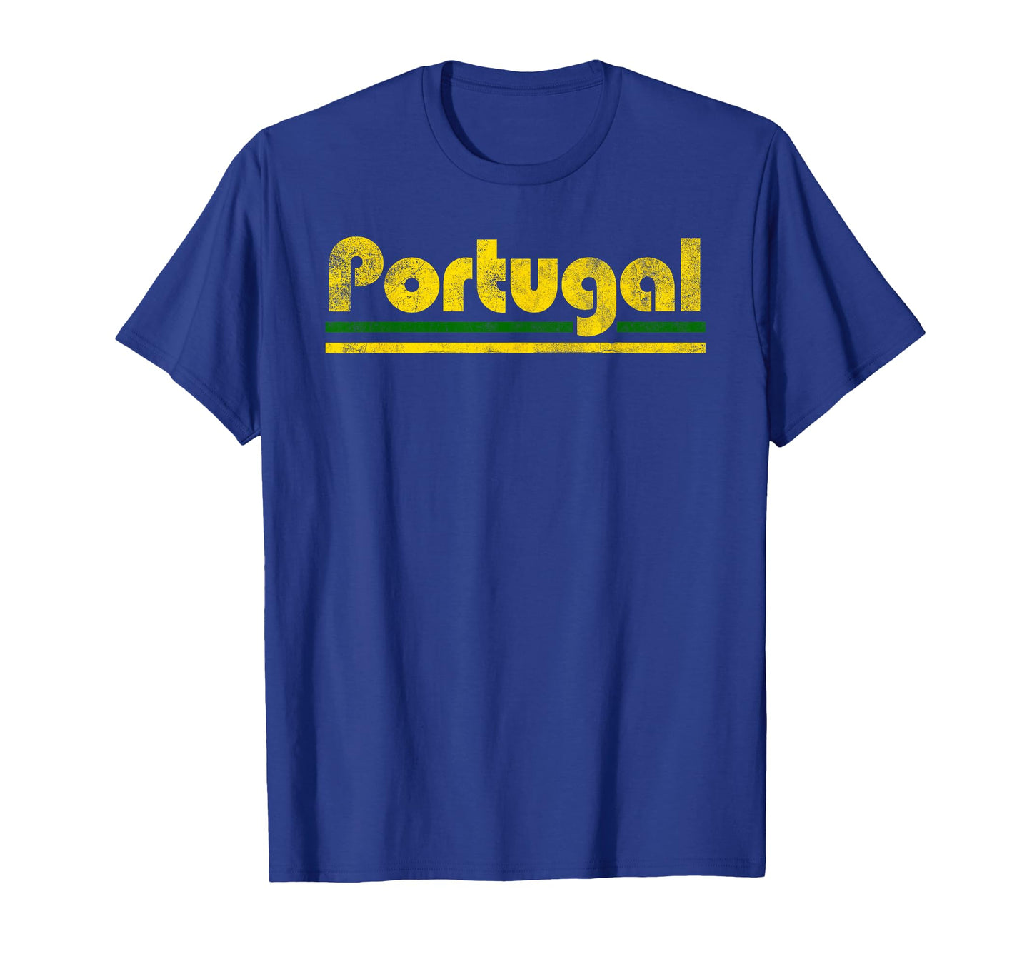 Portugal Fan Retro Vintage Flag T-Shirt T-Shirt