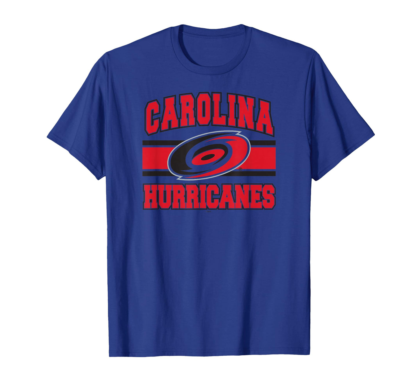 Carolina Hurricanes Stripe White Officially Licensed T-Shirt