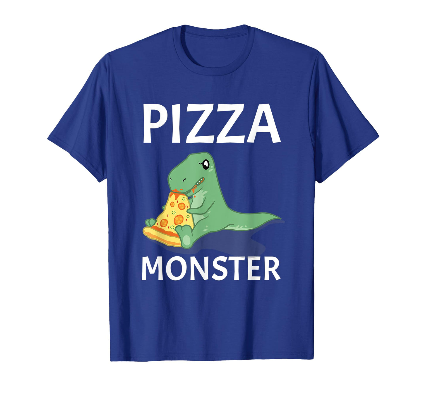 Dinosaur Pizza Monster T-Shirt. Italian Cheese Cooking