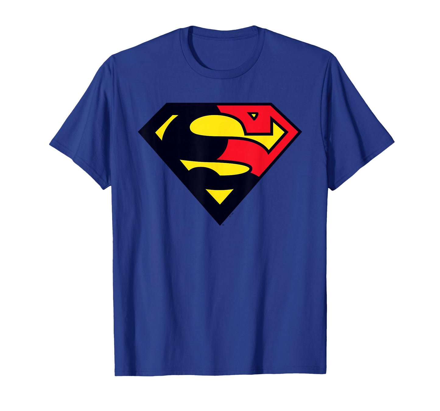 Superman Shield 1993 Black Red T-Shirt