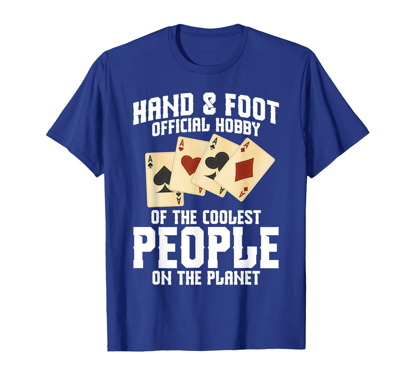 Hand&Foot Score Partner Card Game Set Player Hand and Foot T-Shirt
