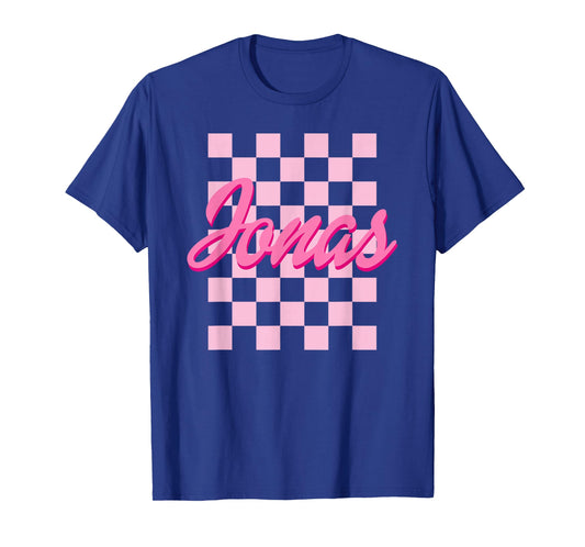 Jonas First Last Family Name-d Boy Girl Baby Birth-day T-Shirt