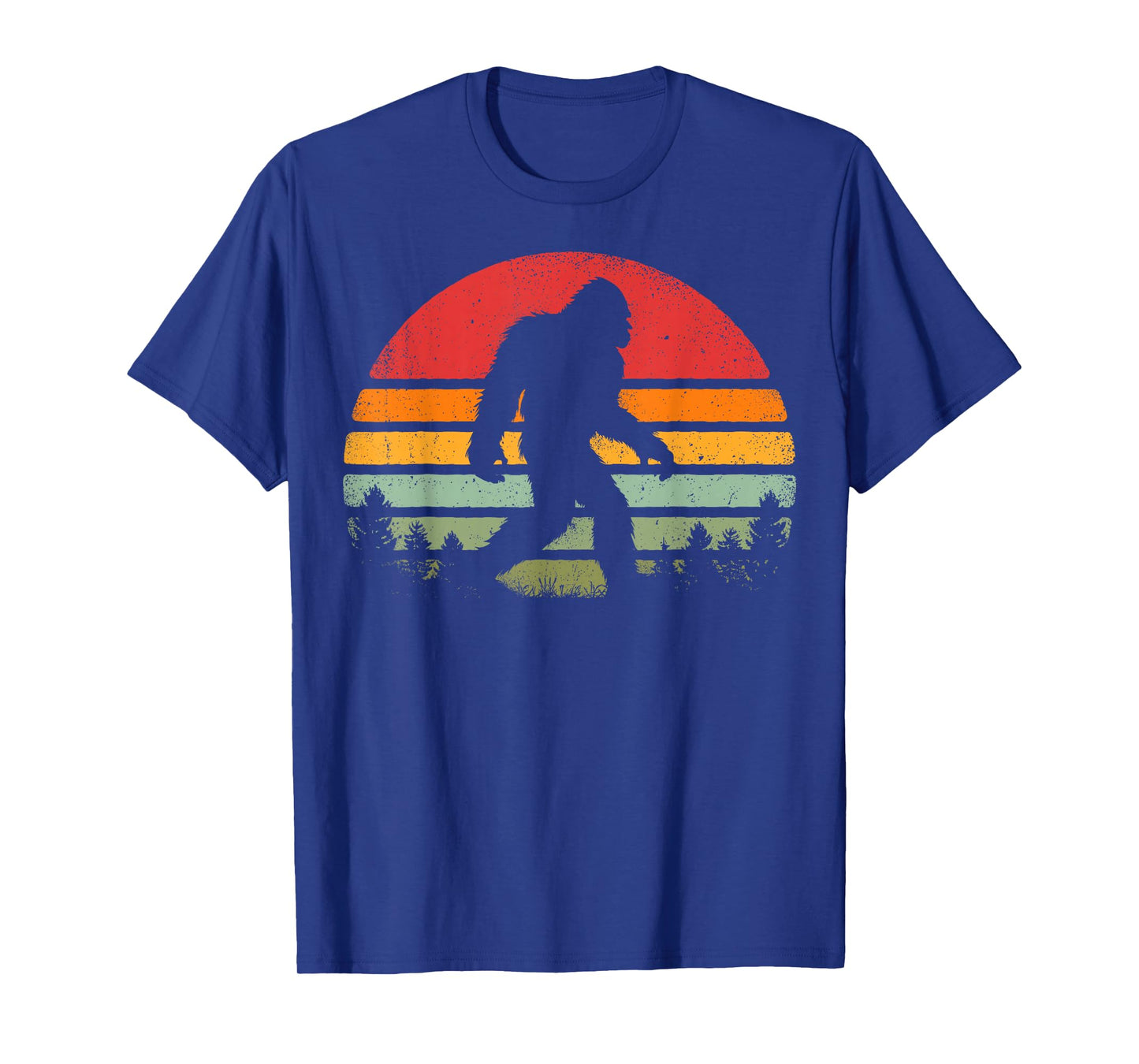 Bigfoot Retro Vintage 70s 80s Sasquatch Lovers Men Women T-Shirt